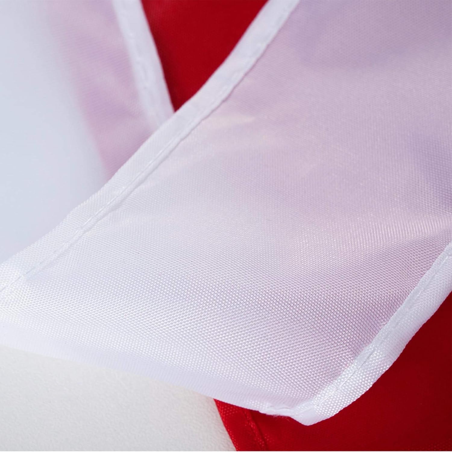 Homissor Embroidered American US Flag Windsock- 60 Inch Outdoor Hanging Heavy Duty 4th of July Red White Blue Patriotic US Flag Wind Sock Fade Resistant weatherproof Patriotic Decorations - Image 6