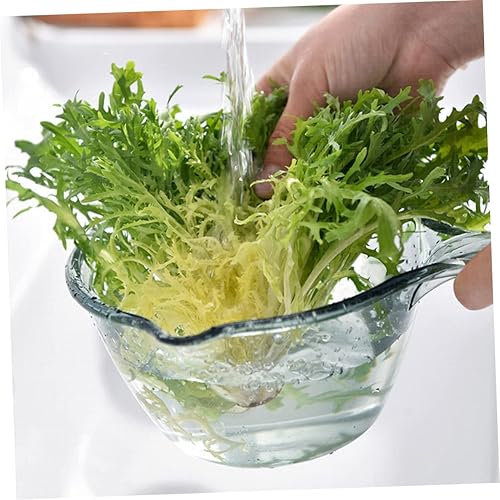 Miniatura 8 de HOMSFOU Cuchara de baño transparente, cucharón de agua de plástico, cucharas de baño, cucharas para baño, cucharón pequeño, cucharón de champú,
