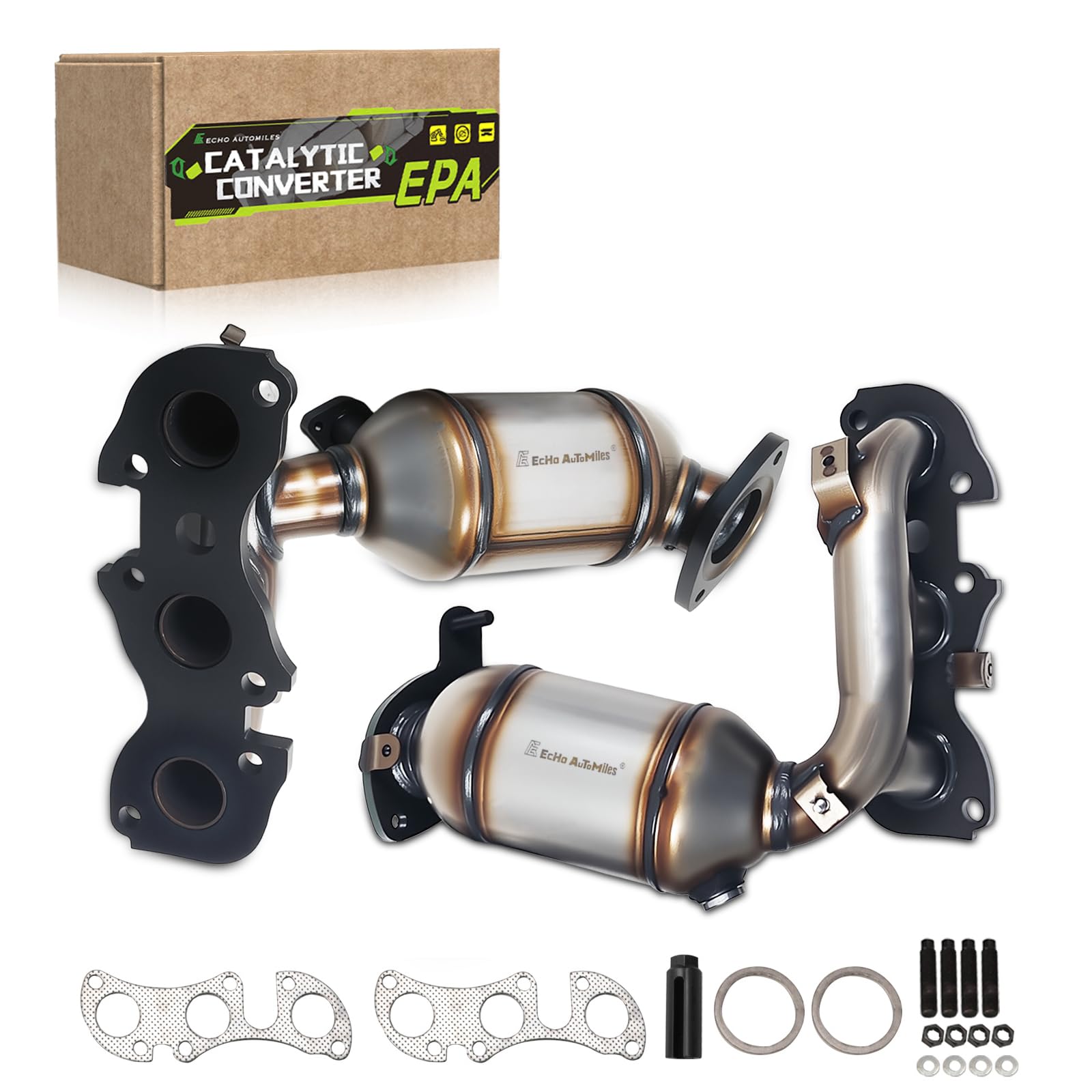 Left & Right Catalytic Converter Compatible with Toyota Camry 2002-2006 3.0/3.3L
