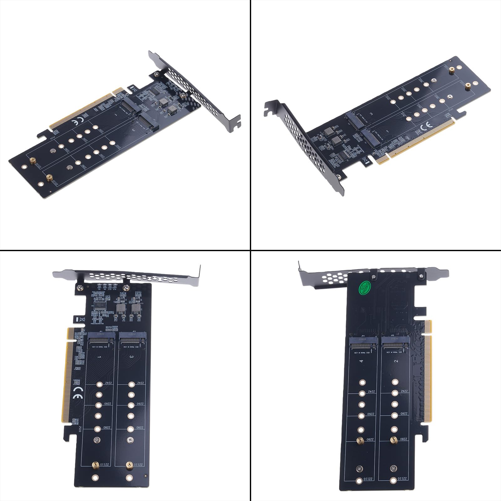 Scheda espansione PCIe Gen4 X16 Alte Prestazioni Che Offre Larghezza Banda 64 Gbps Accesso rapido Storage Installazione Rapida Scheda connessione Computer