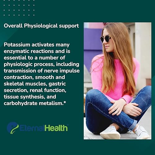 Miniatura 3 de Citrato de potasio 900 mg (90 cápsulas vegetales) 100% herbario sin efectos secundarios conocidos - por shopmore01