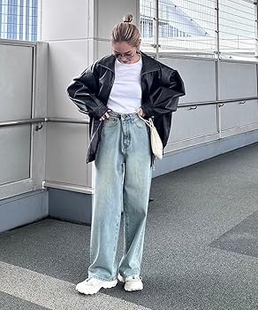 たらこ【CIAOPANIC】黒フェイクレザージャケット、カーディガンセット