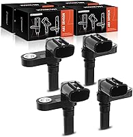 A-Premium Set of 4 ABS Wheel Speed Sensors Front & Rear for Toyota Tacoma 05-22, 4Runner 03-22, Lexus GX460 10-22 & More - OE Direct Fit
