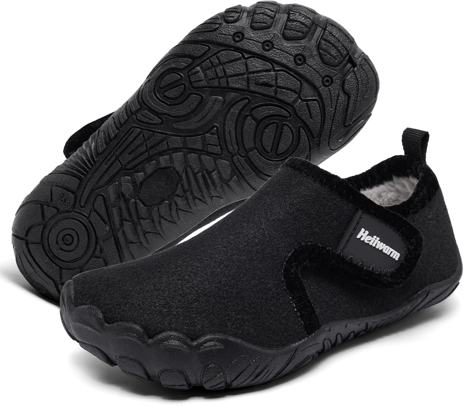 Toddler Winter Slippers Soft Warm Fleece Cozy House Non Slip Lightweight Bedroom Slippers for Girls Boys - Image 3