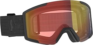 Scott - Occhiali da sci Shield LS Black lg se rd chr -