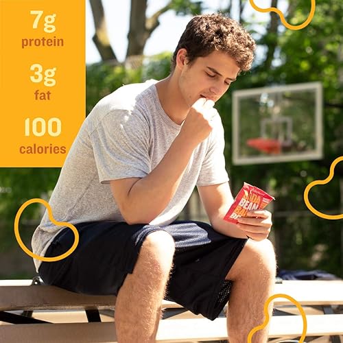 Miniatura 6 de Bada Bean Bada Boom - Proteína a base de plantas, libre de gluten, vegana, sin OGM, libre de soya, Kosher, bocadillos de habas tostadas anchas, 1