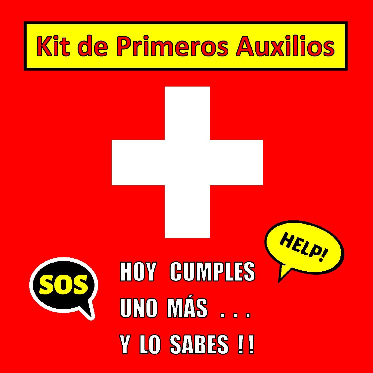 Regalo Original de Cumpleaños 40 50 60 Años – Botiquín con Chuches y Golosinas, Sorpresa Divertida con 10 Simulaciones de Medicinas