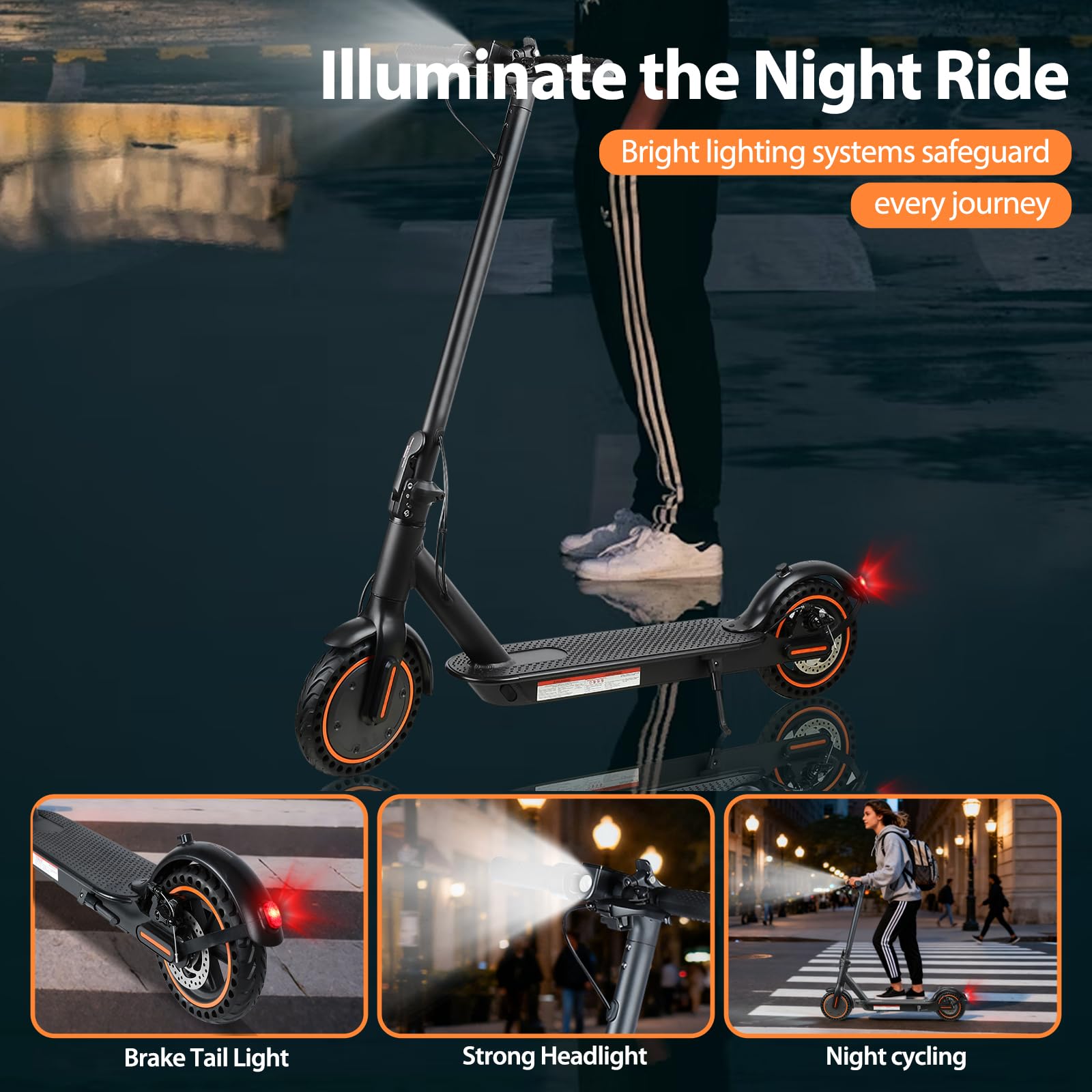 Trottinette Électrique Pliable Ultra-Légère 12kg – 30 km Autonomie, 25 km/h | Moteur 500W,Max 25 km/h, Pneus Anticrevaison, Application Connectée, 3 Modes de Vitesse –Idéale pour les Déplacements Urbains