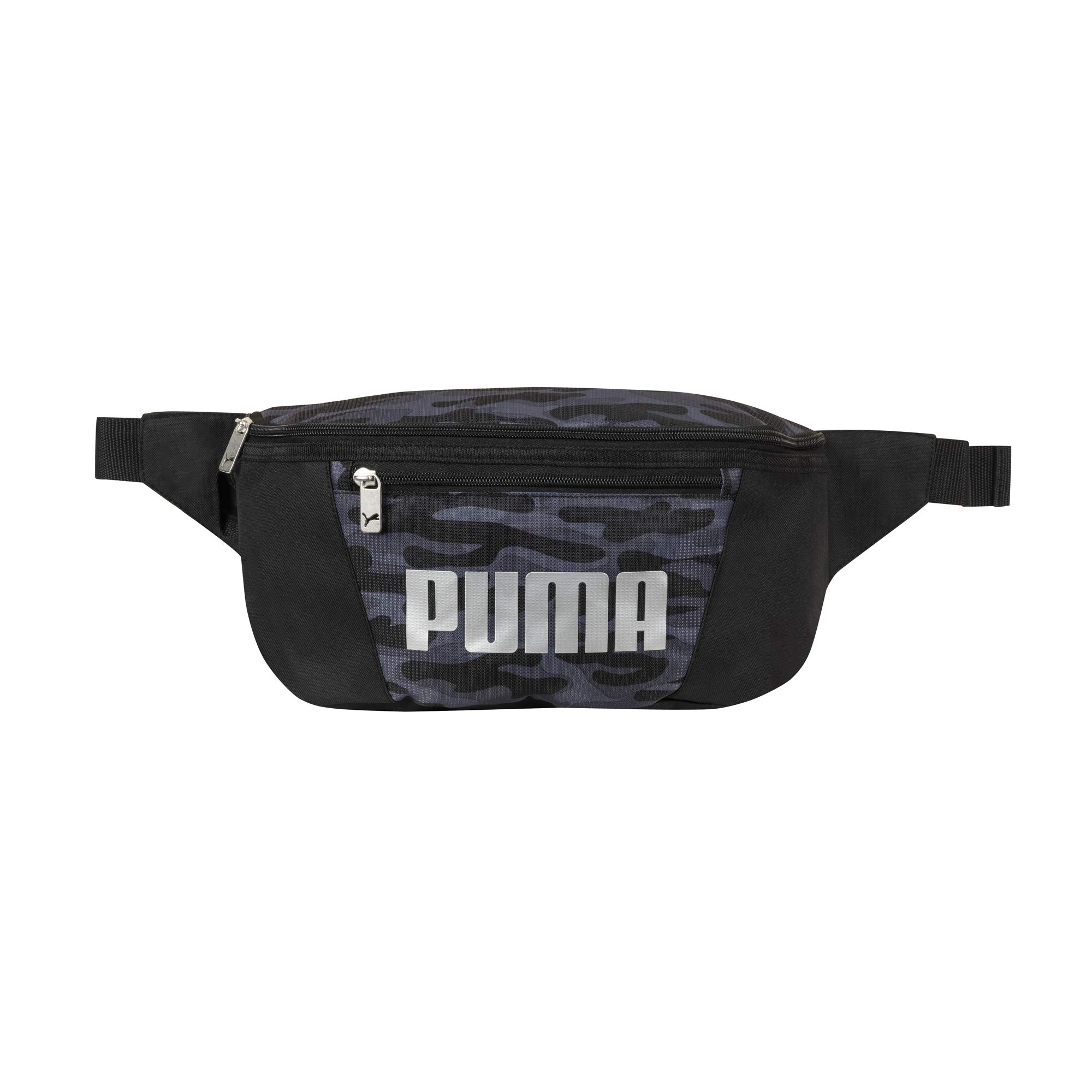 PUMA Evercat Traverse Waistpack Fanny torebka męska, Kamuflaż Szary/Srebrny, Taille unique, Evercat Traverse Torba bananowa
