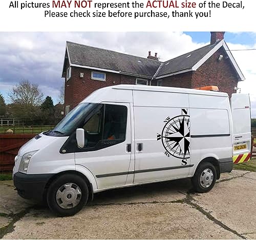 Miniatura 9 de Calcomanías grandes de rayas para automóvil, calcomanías de autocaravana para hombres, calcomanías de vinilo para puerta lateral de automóvil,