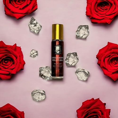 Miniatura 3 de Inspirado en Baccarat Rouge 540  Roller Ball  Unisex  Hombre y Mujer  Extracto de aceite  Lucid Dream por Pocket Essence