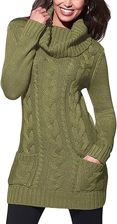 Womens cable knit dress Clearance