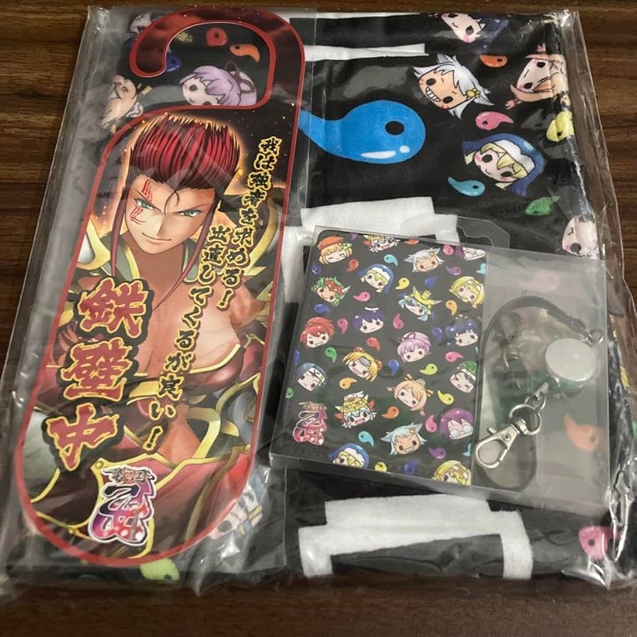 戦国乙女　コミケ限定　マフラータオル　ドアプレート　乙女柄リール付きパスケース Amazon.co.jp: 戦国乙女 マフラータオルセット パスケース ドア