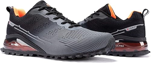 Miniatura 4 de Kricely Zapato deportivo para hombre, para correr, caminar, hacer senderismo y entrenamiento funcional, para exteriores, calzado informal de hombre