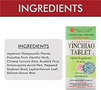 Vista 3 de Yin Chiao - Tabletas de hierbas (120 tabletas) (1 botella) (Solsticio)