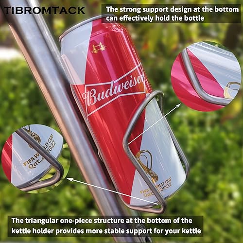 Miniatura 5 de Jaula de botella de agua duradera, titular de botella de consumición de ciclismo de titanio, jaula de botella de bicicleta para MTB, bicicletas de