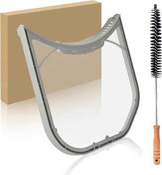 ADQ56656403 Dryer Lint Filter Screen Replacement for LG WashTower & Dryers | Compatible with DLEX4000W DLGX4001W DLGX4201B DLGX4201W | 11.2" 10.9" Lint Trap | Replaces 4960837 AP7012980 PS16546780
