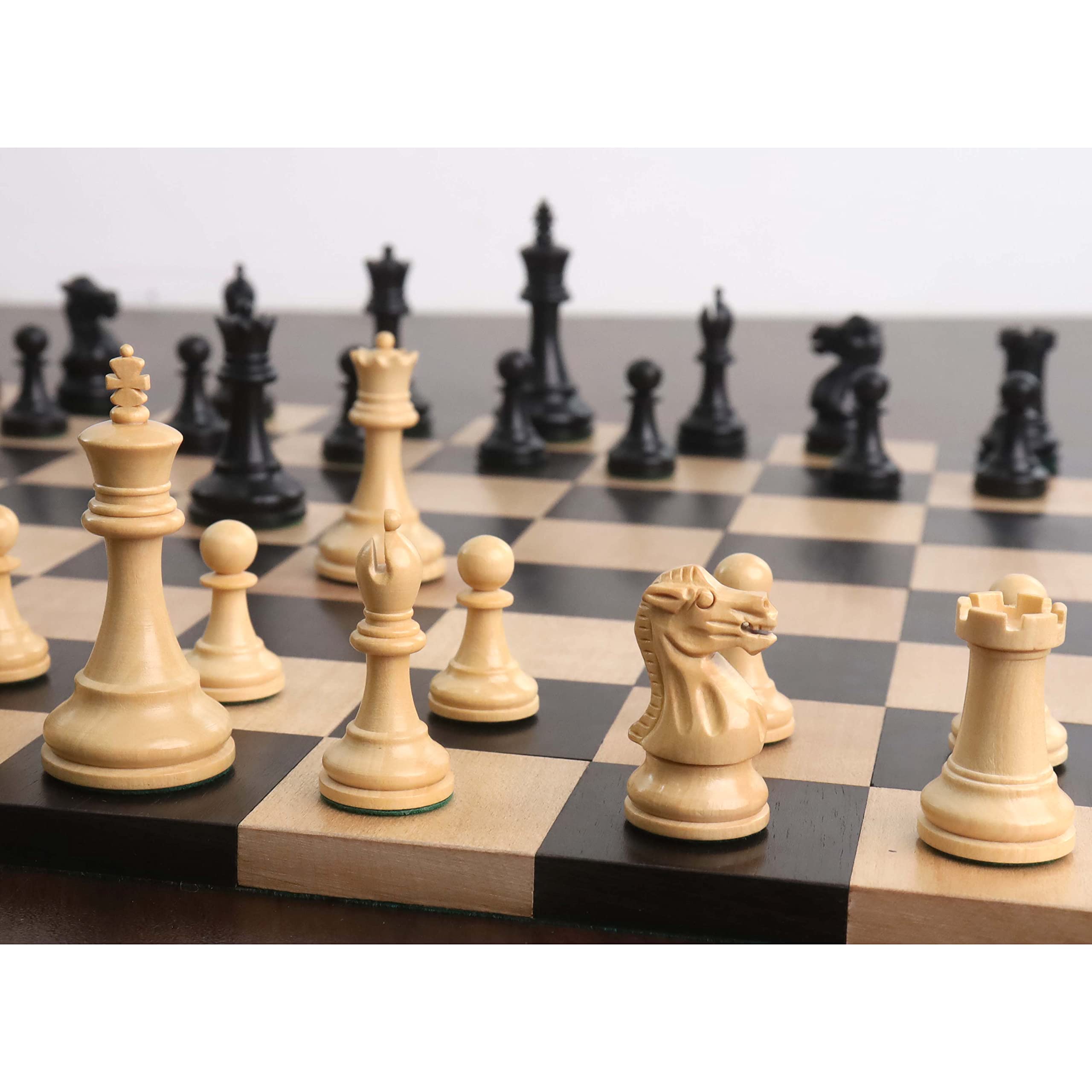 Amazon | Royal Chess Mall - 2.4インチ Pro Staunton 重みのある木製