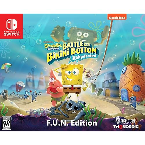 Spongebob Squarepants: Battle for Bikini Bottom - Rehydrated - F.U.N. Edition - Nintendo Switch