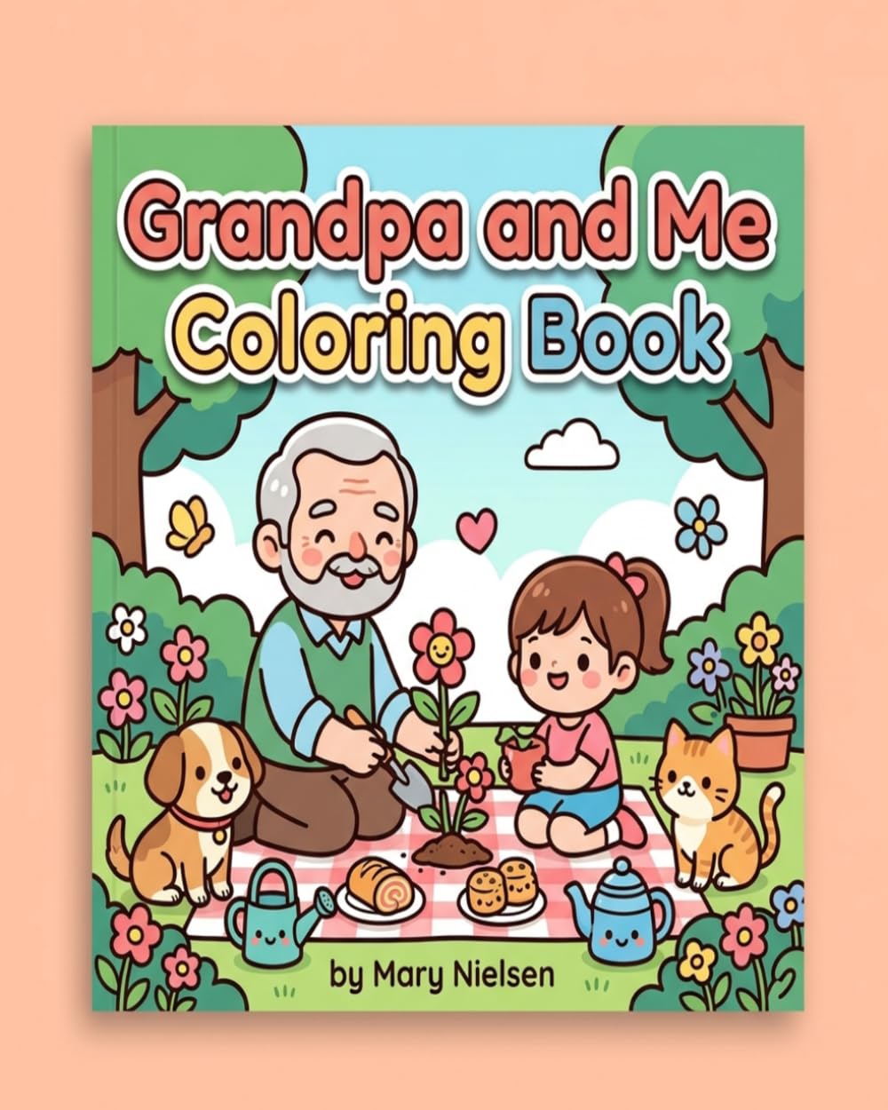 Grandpa and Me Coloring Book