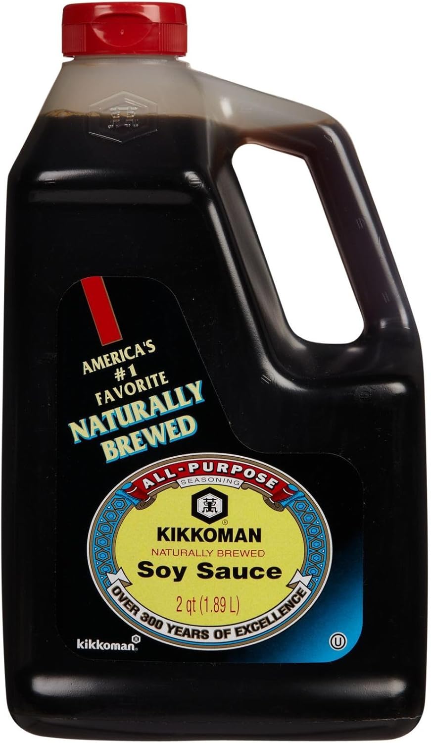 Kikkoman Soy Sauce, 64Ounce Bottle (Pack of 1) Amazon.co.uk Grocery