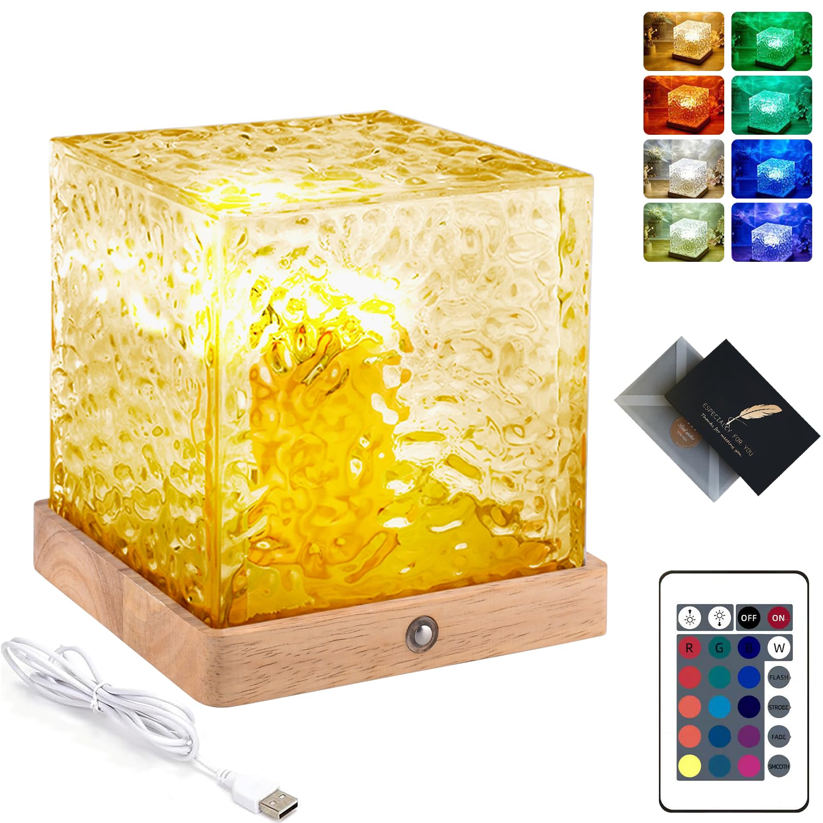 Lampe LED de Décoration Chambre Colorée Projecteur Ciel Étoilé Ambiance Lumière Galaxy Sunset, Veilleuse 16 Couleurs, Rechargeable, Télécommande pour Chambre, Salon, Noël Cadeau Anniversaire