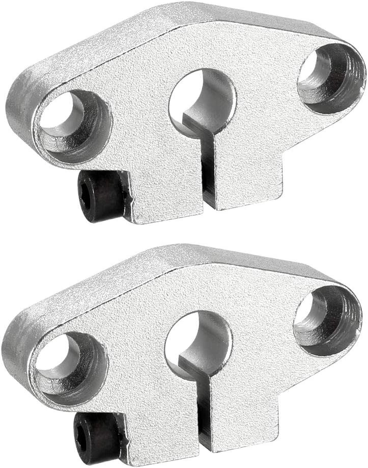 Uxcell 4pcs SK12 Aluinu Linear Rod Rail Shaft Support For 12 - View #12