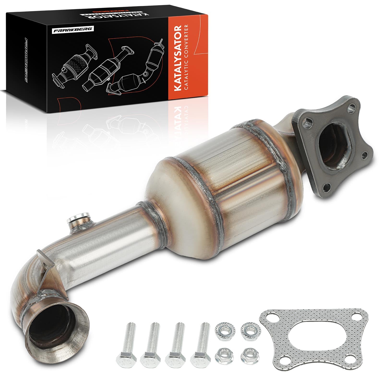 Frankberg Katalysator Rußpartikelfilter Benzin Kompatibel mit C1 II PA PS 1.2 VTi 82 C3 II SC 1.0 VTi 68 C4 DS3 SA 1.2 VTi 82 208 I CA CC 1.2 308 II L3 LB LH LP LW 1.2 VTi 72 Replace# 9672883980