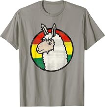 BOLIVIA T-shirt Bolivian Flag Tee Travel Souvenir Alpaca Tee T-Shirt