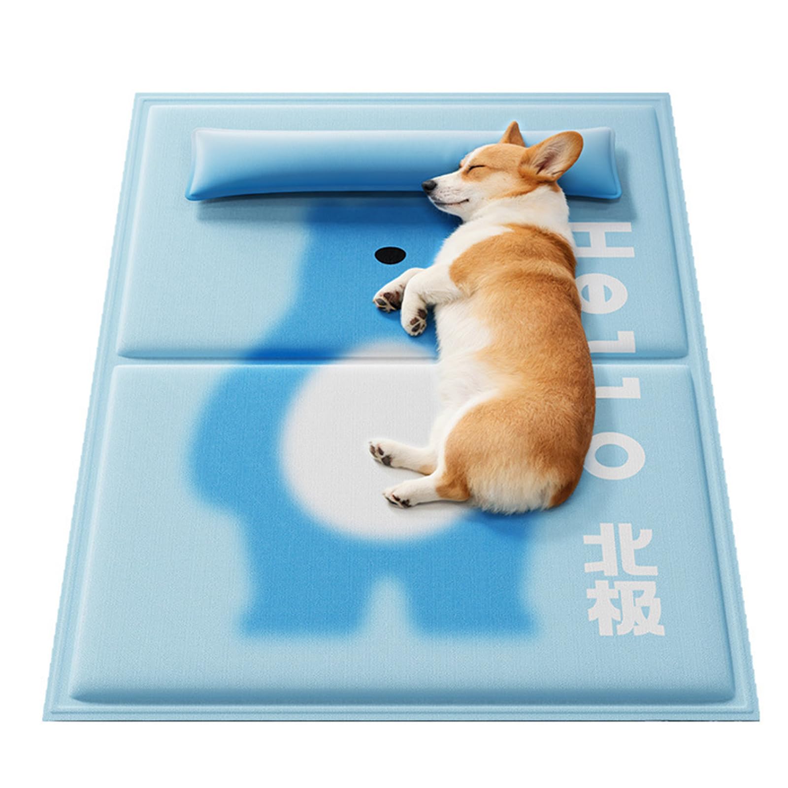 Alfombrilla de refrigeración grande para perros, cachorros, gatitos, manta para mascotas, transpirable, para verano, impermeable, para verano