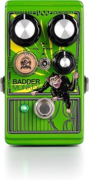 DOD Badder Monkey Overdrive - Bundle with Power Supply and Instrument Cable