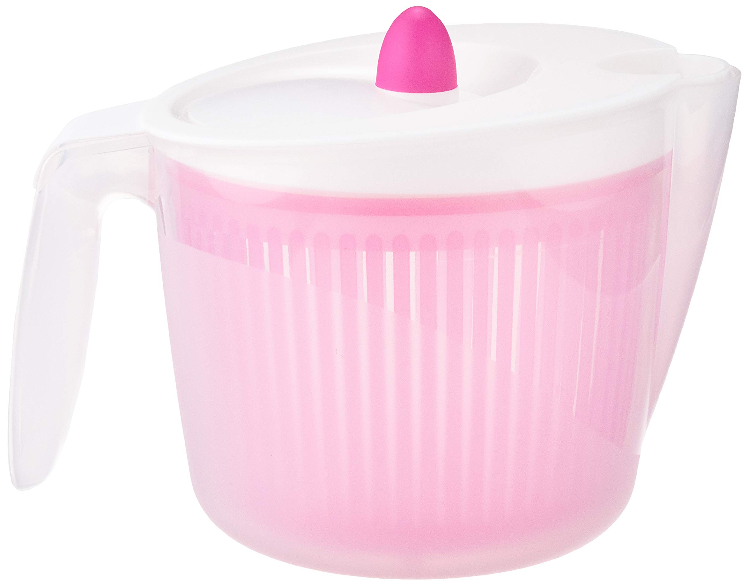 Amazon｜パール金属 Just right 野菜水切り器 PINK C-8490｜サラダ