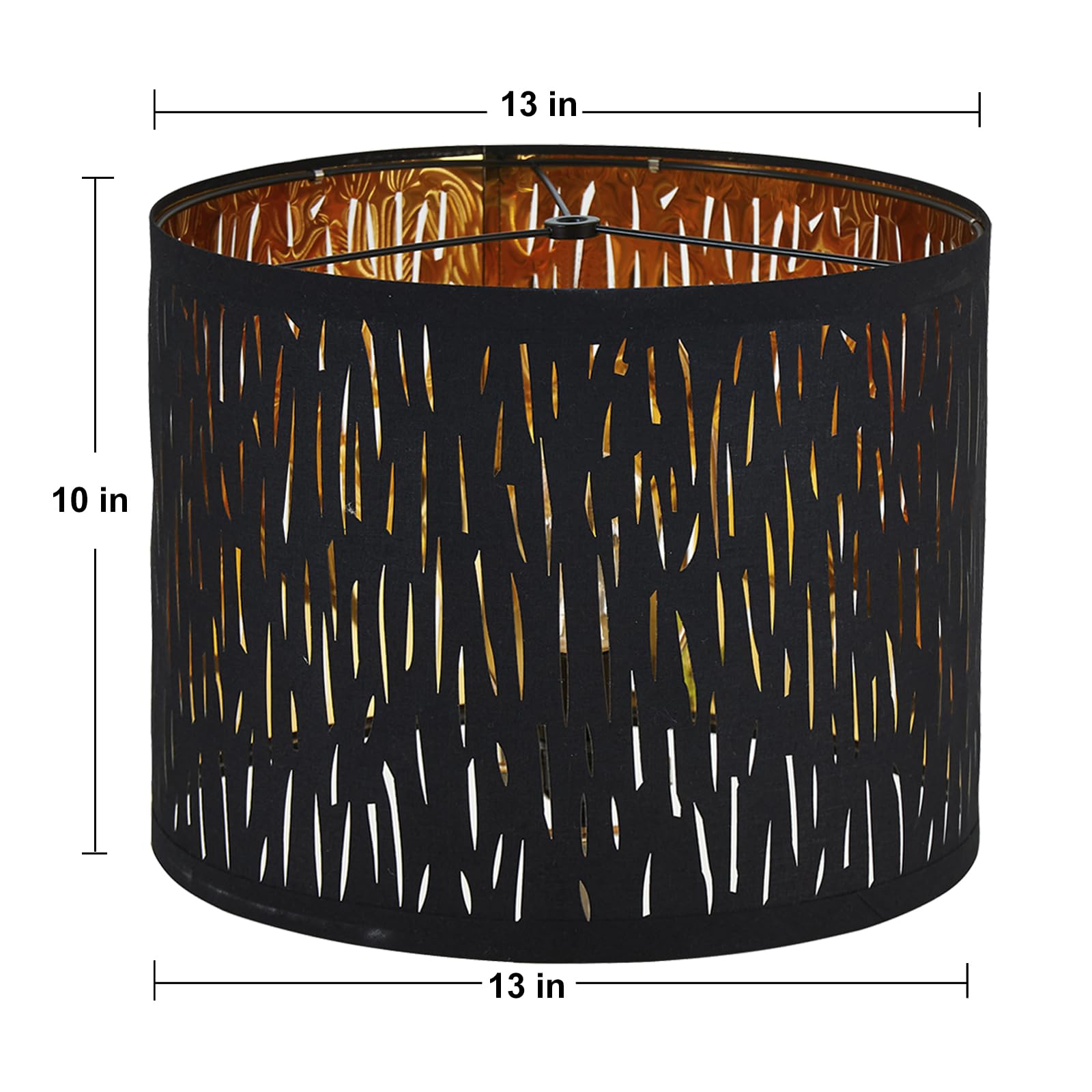 Set of 2 Drum Lamp Shade 13