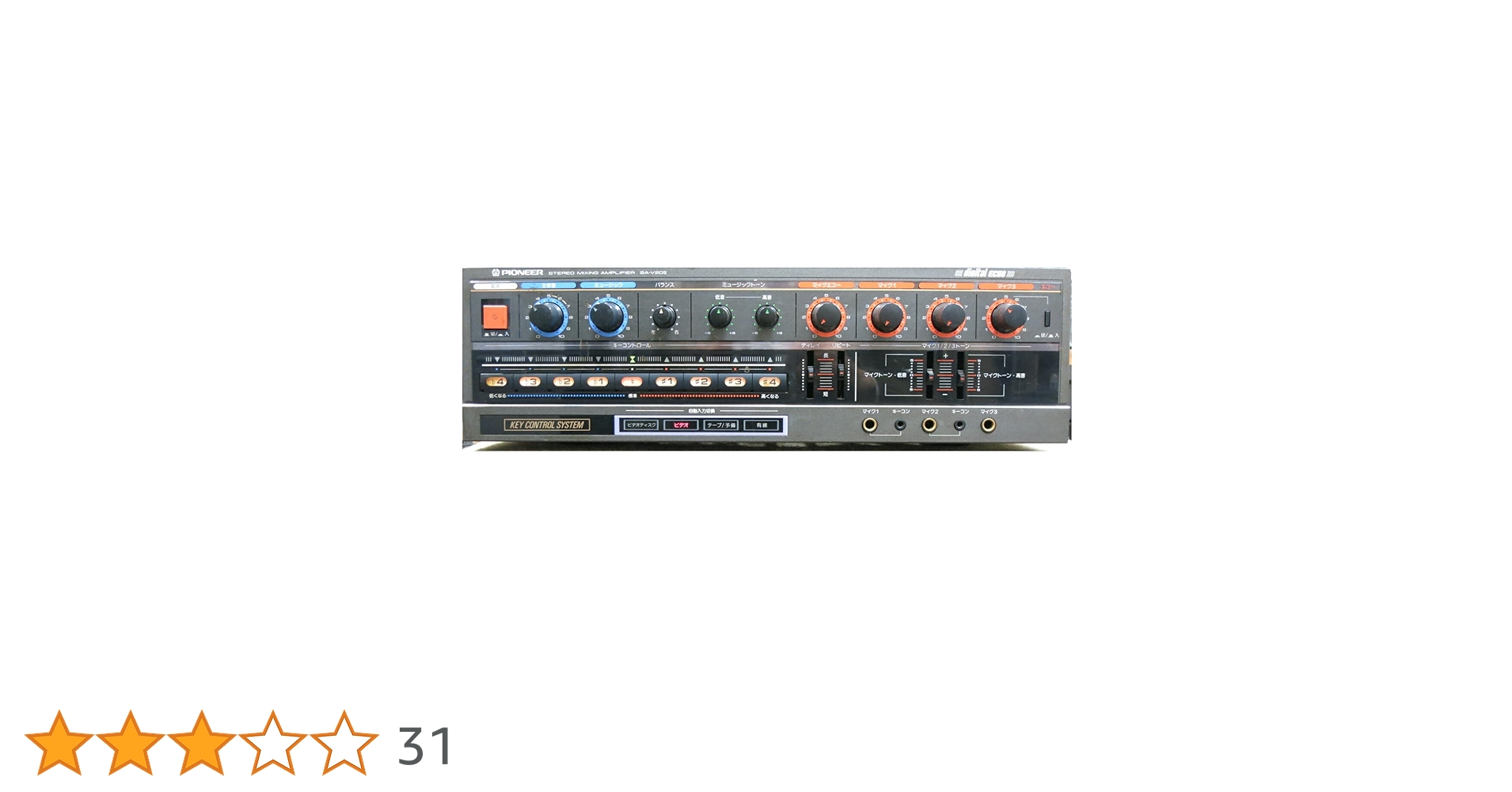 Amazon.co.jp: パイオニア プリメインアンプ(カラオケアンプ)SA Amazon.co.jp: パイオニア プリメインアンプ(カラオケアンプ)SA