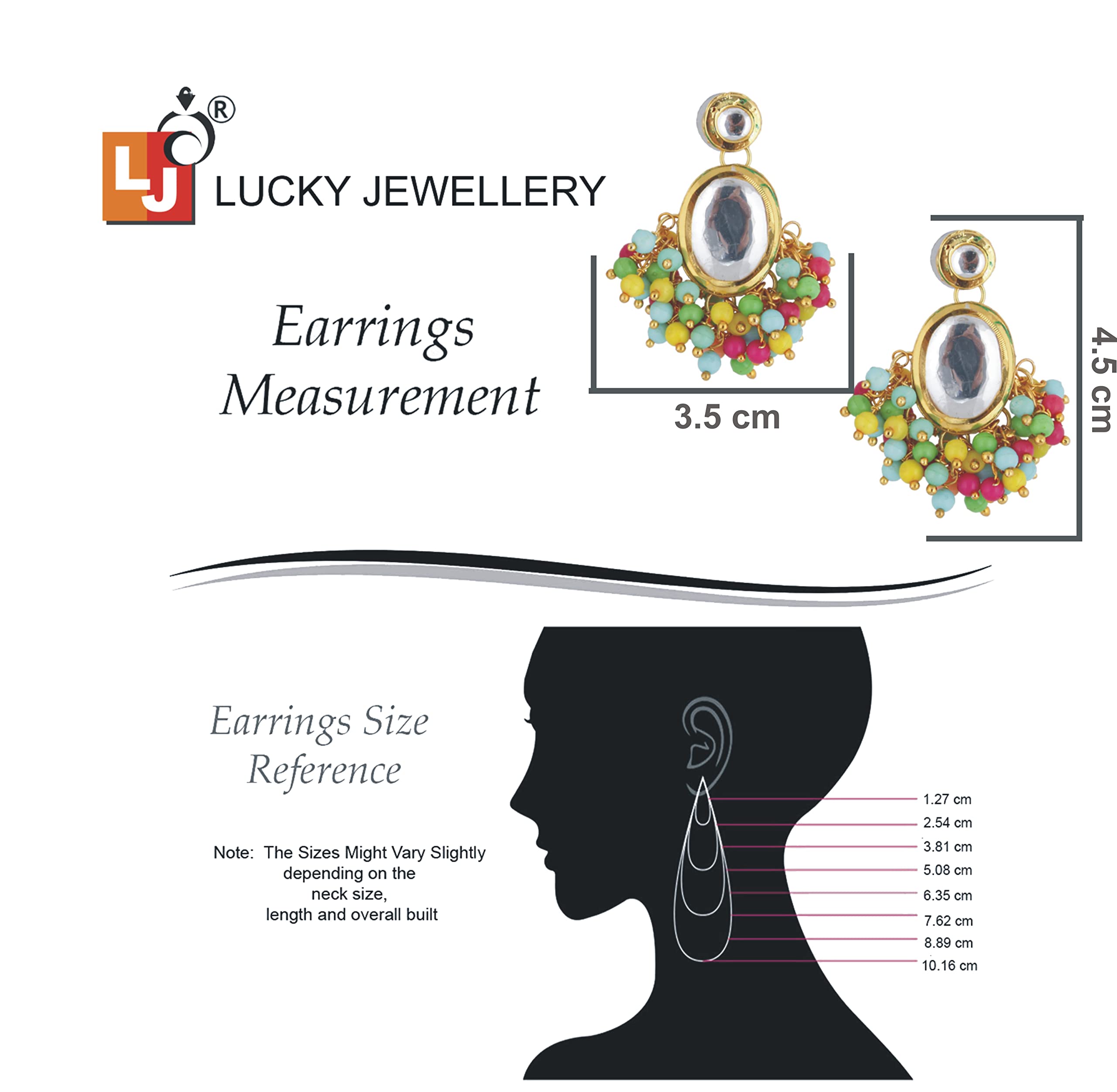 Meenakari Earring & Necklace Set, Uncut Kundan, Dibbi Choker, 18k Plated