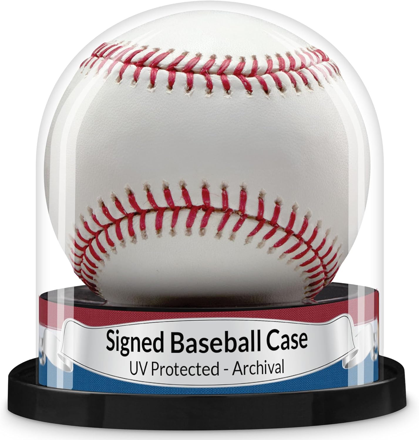 Display Quality Baseball Case with Custom Label