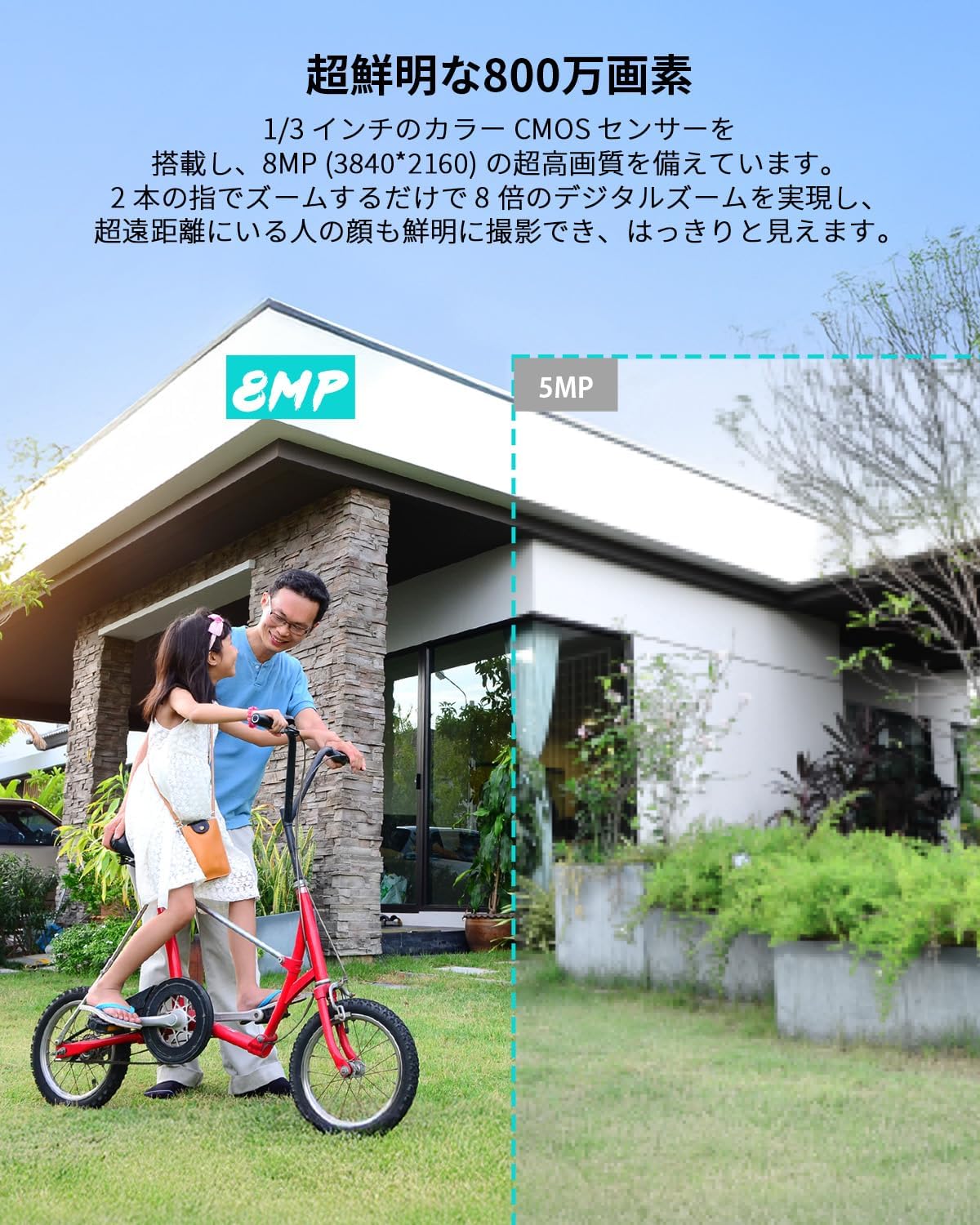 8MP vs 5MP Clarity Comparison