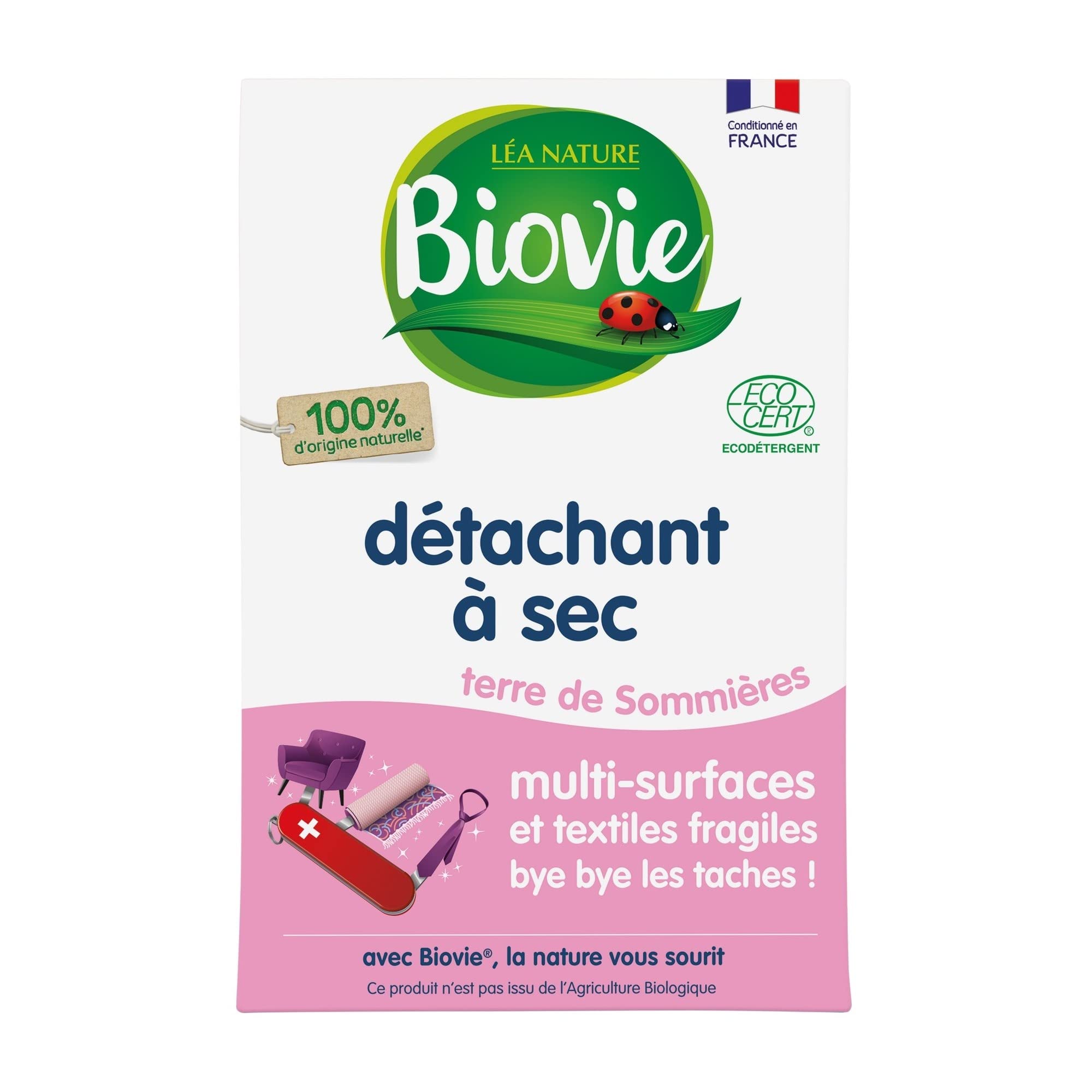 biovie Terre de Sommières Natural Stain Remover Dry Clean Box 350g