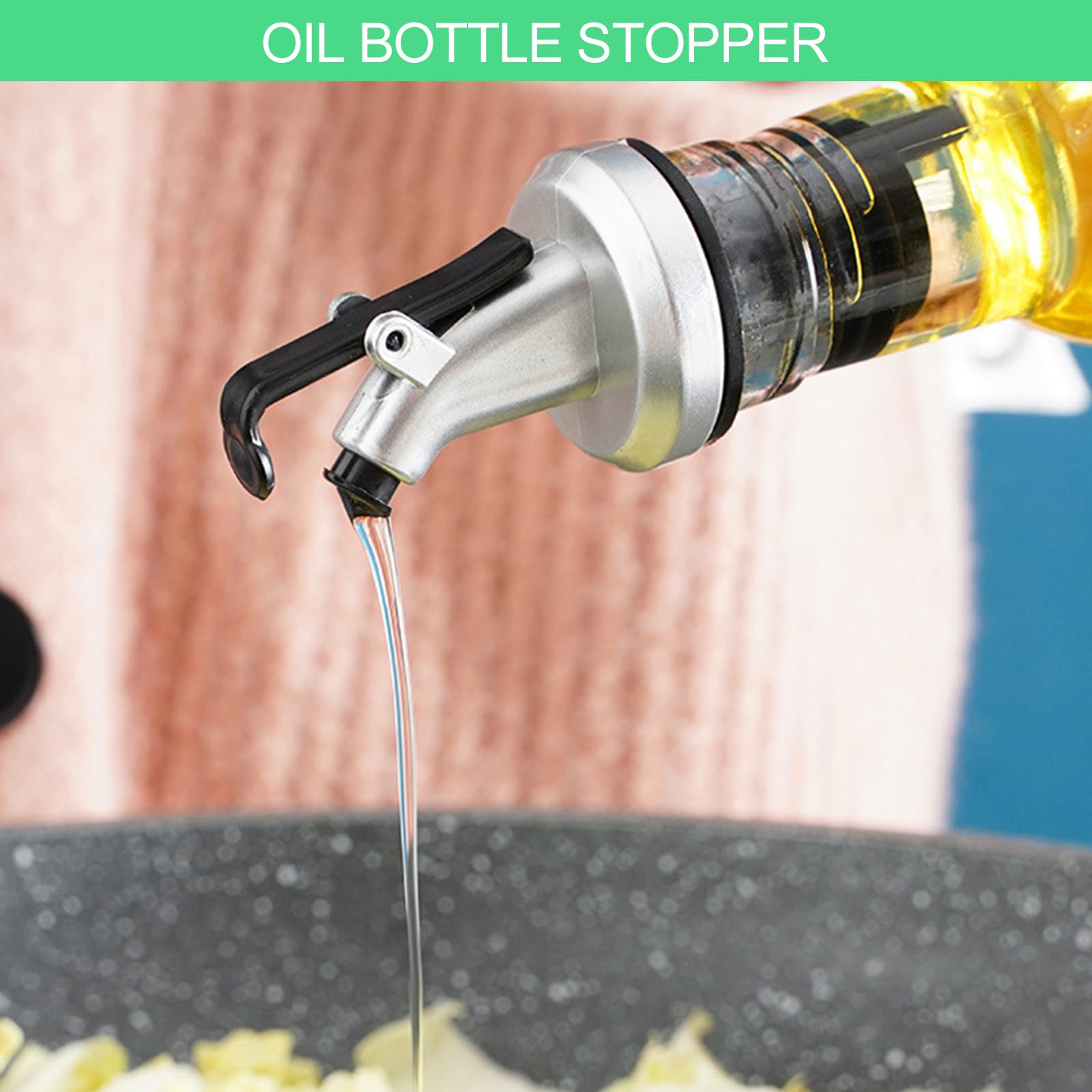 Cyrank Tappo per beccuccio per Bottiglia di Olio