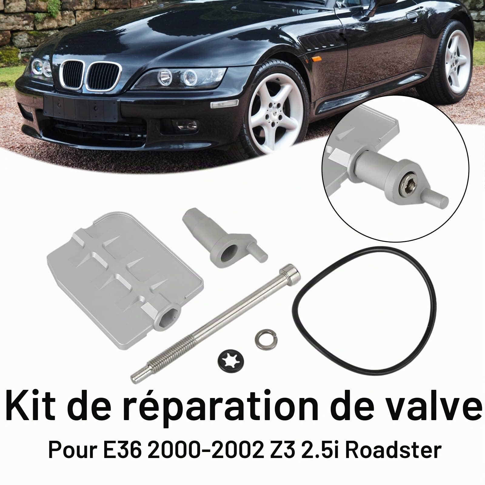 Kit de réparation de Valve Rénovation de cliquetis Adapté pour BMW DISA Rénovation M54 2.2 2.5 Aluminium