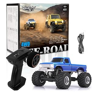 4WD Edition 1 36 Scale Mini RC Crawler Car Toys for Age 8-14 Old Birthday Gifts Micro RC