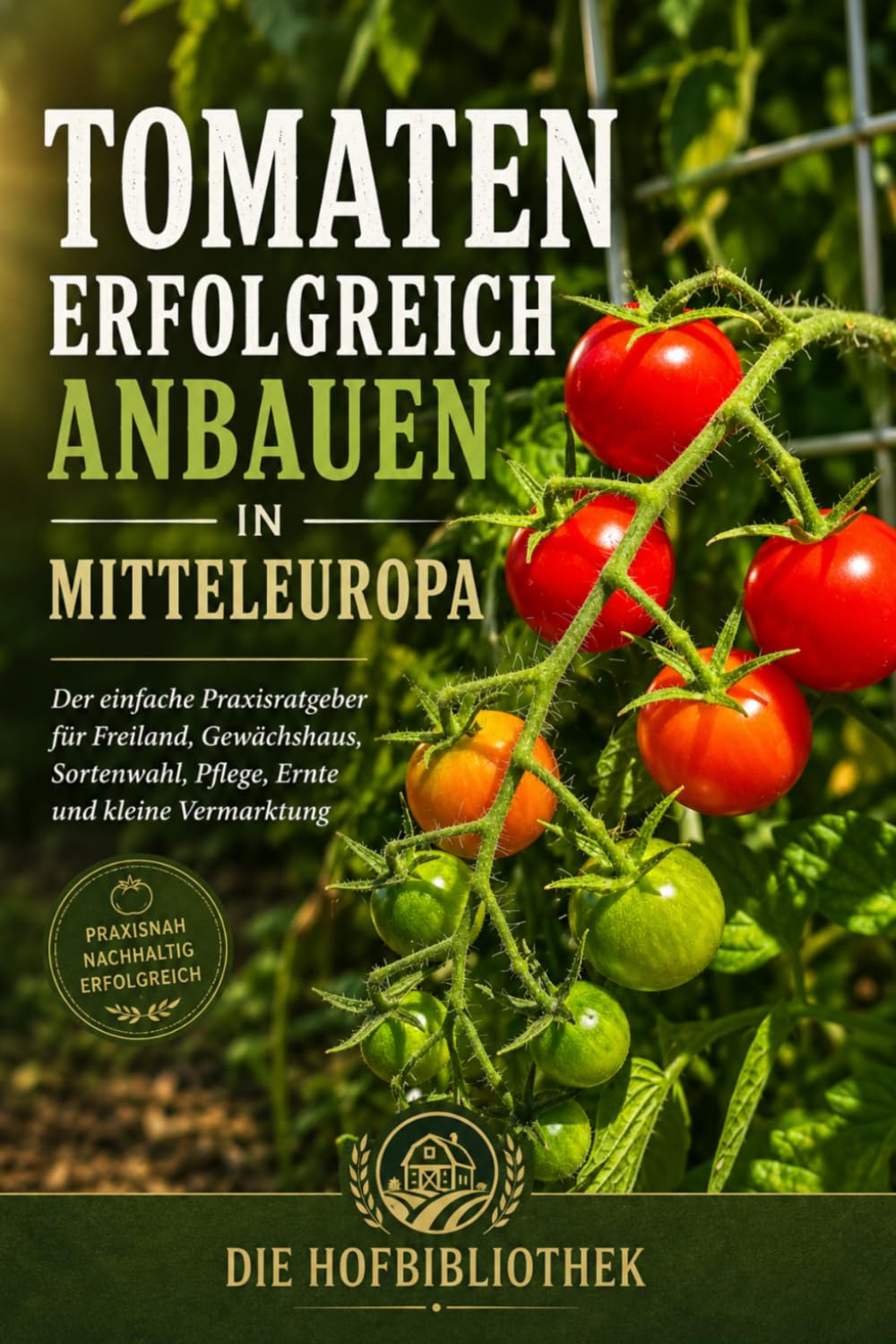Tomaten anbauen in Mitteleuropa: Schritt für Schritt zu gesunden Pflanzen auf Balkon, Hochbeet, Freiland und im Gewächshaus