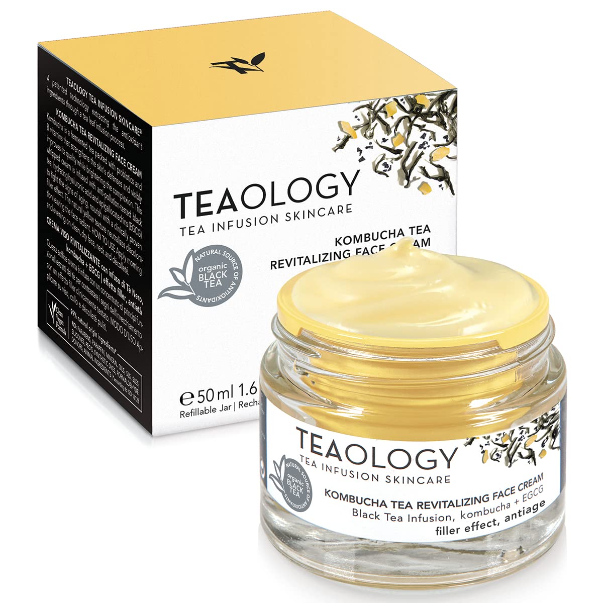 Teaology Kombucha Tea Revitalizing Face Cream