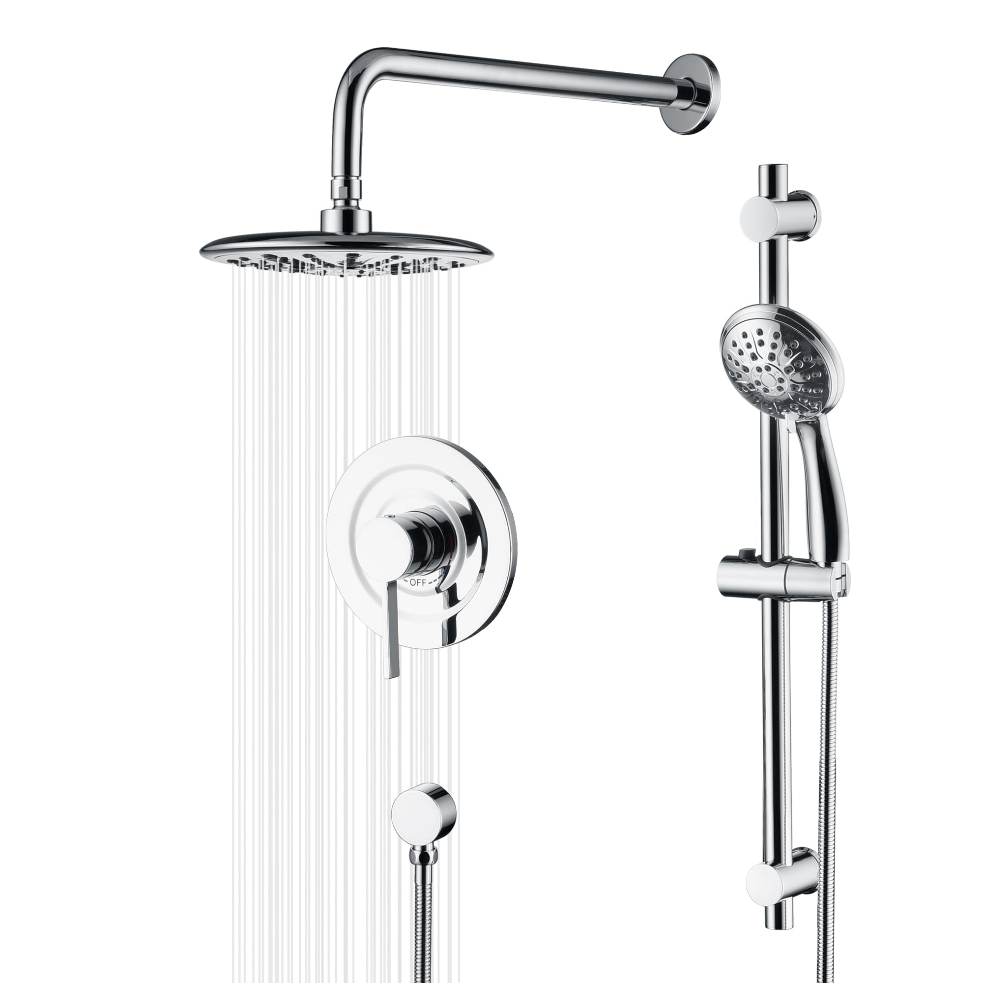 Sumerain Matte Black Shower System -11 Sumerain Matte Black Shower System -11