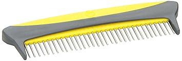 JW Pet Company 5-inch Gripsoft Rotating Comfort Comb, Medium