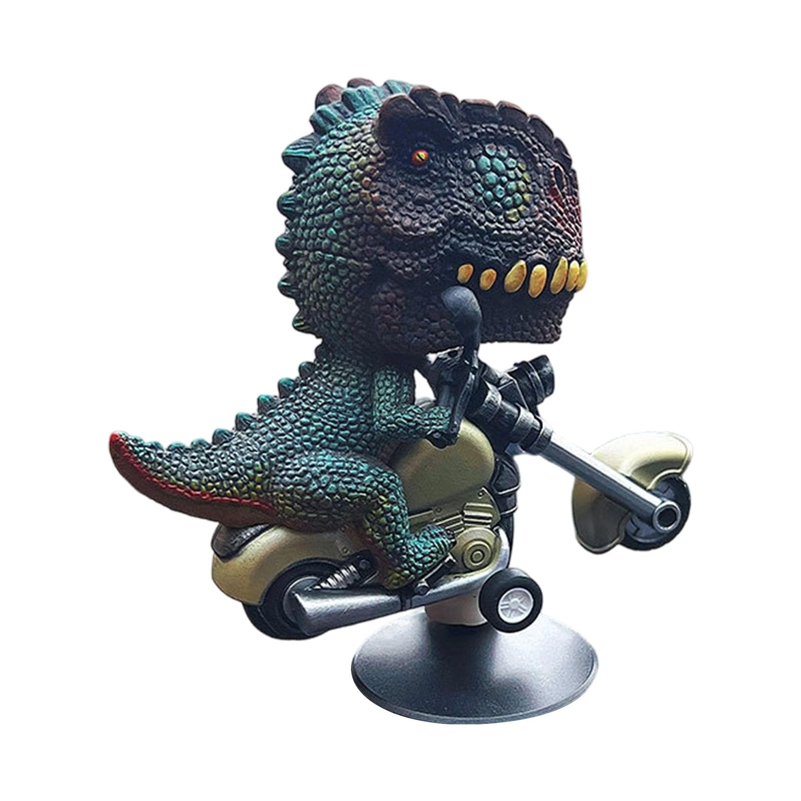 Hsioluted Automatic Balancing Animal Figure Easy Installation Vehicle Home Decor Featuring Inertial Drift Effect Automatic Balancing Animal Figure