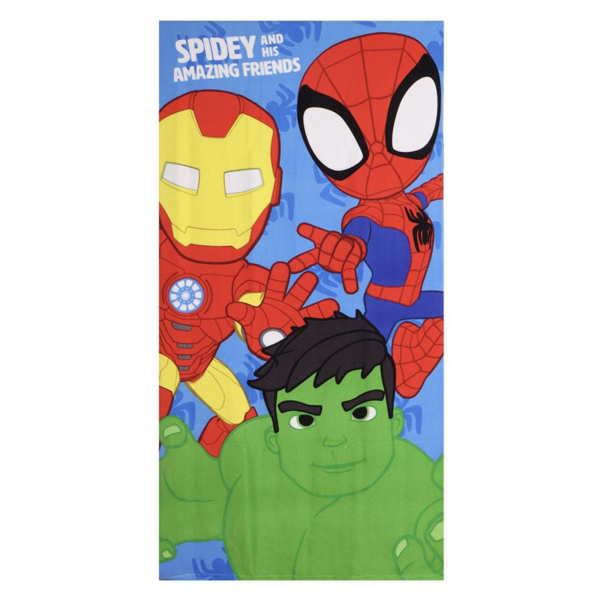 Cerdá Life's Little Moments Blue Marvel Spidey Microfibre Beach Towel