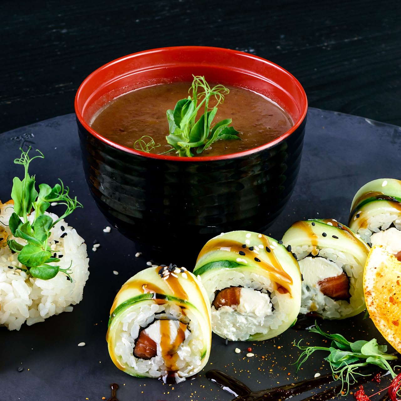 Doitool Set Di 3 Ciotole Giapponesi Piccole Da Zuppa Miso Con Coperchio Melaminica Resistente Al Calore 3.82 Pollici Facili Da Pulire Per Cucina Casa Ramen