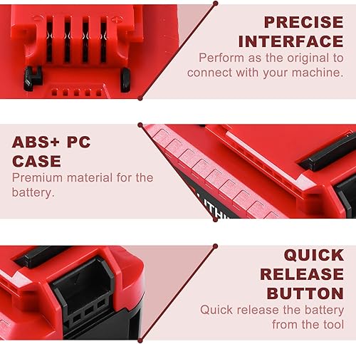 Miniatura 5 de 6.0Ah PCC685l Batería de repuesto de litio compatible con cable Porter 20V Batería PCC685L PCC682L PCC682 PCC681L PCC681L PCC680L PPCC640
