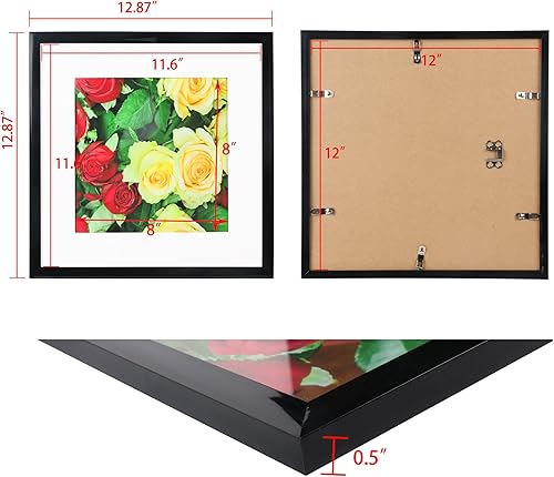 Vista 39 de Medog Marco de póster de 24 x 36 pulgadas, color negro, paquete de 2 marcos para fotos de 24 x 36 pulgadas, marco de galería de estudio, marco de 2P
